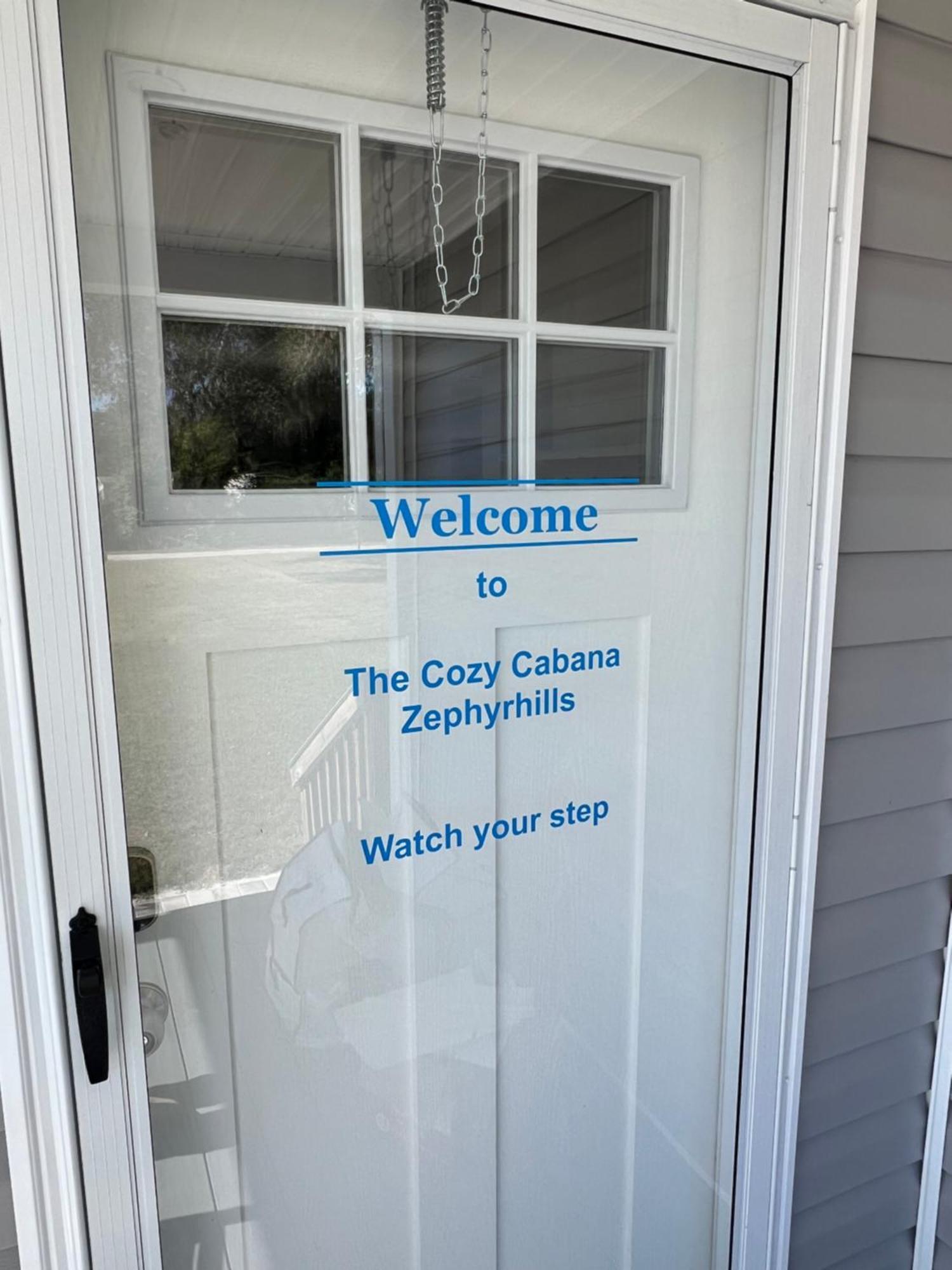 The Cozy Cabana Zephyrhills Zewnętrze zdjęcie